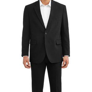 Men's Black Suit Jacket and Pants